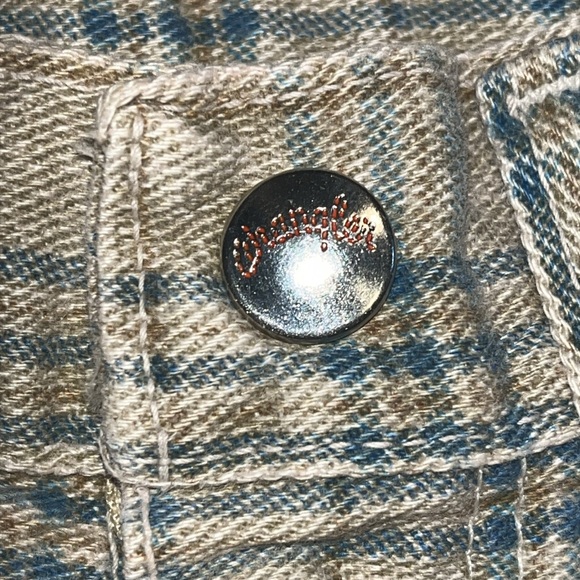 Vintage 1960’s misses wrangler plaid jeans 11/12 slim - Picture 2 of 15